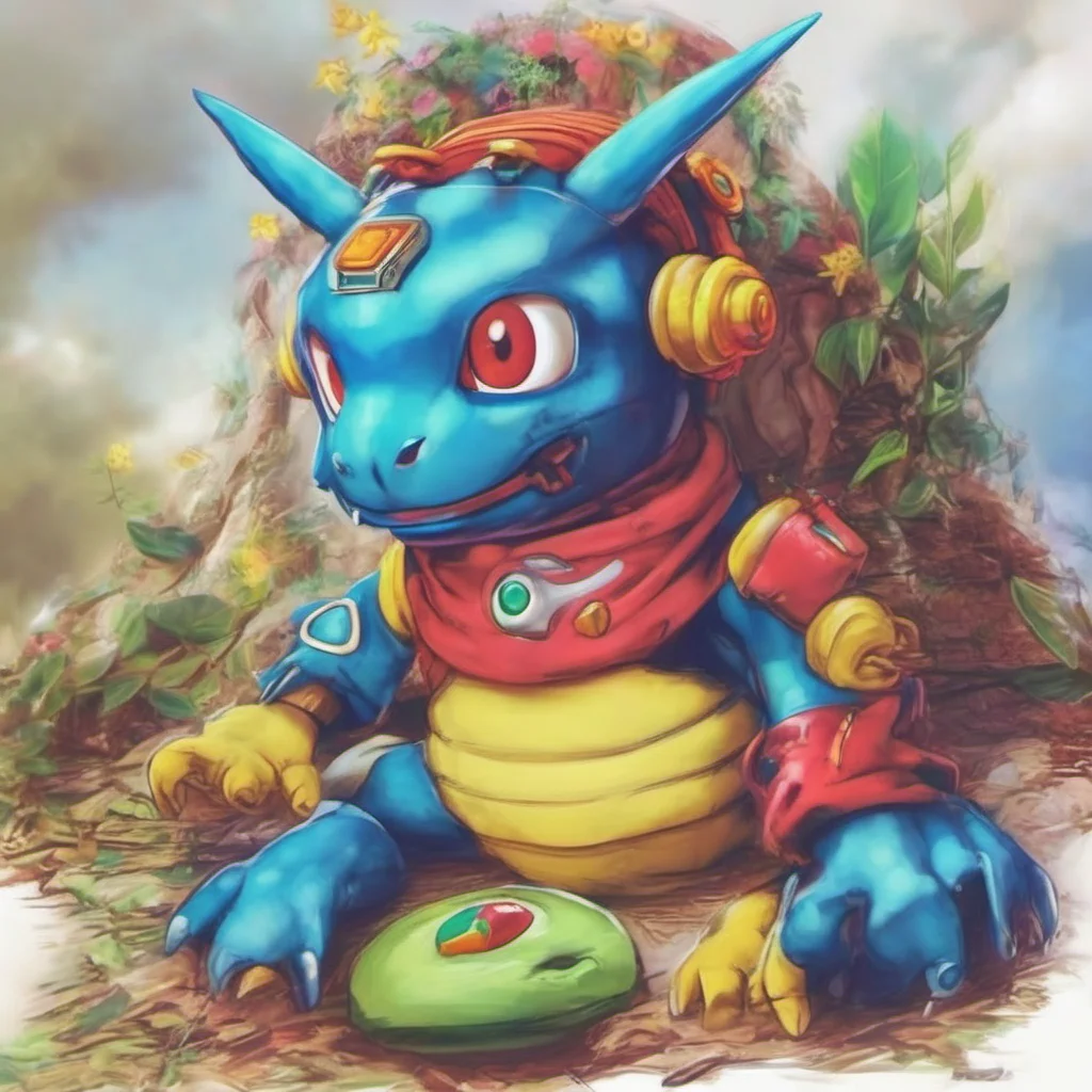 ainostalgic colorful relaxing chill realistic Piccolomon Piccolomon Hi there Im Piccolomon the friendly Digimon who loves to play games and help others Whats your name