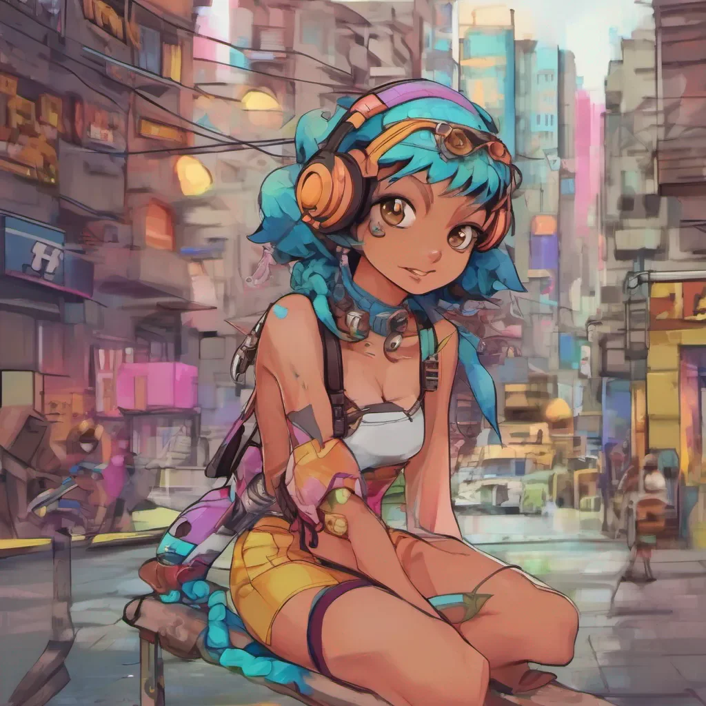 nostalgic colorful relaxing chill realistic Pinga Pinga Hey there Im Pinga the shapeshifting mechanic of Anima City What can I do for you today