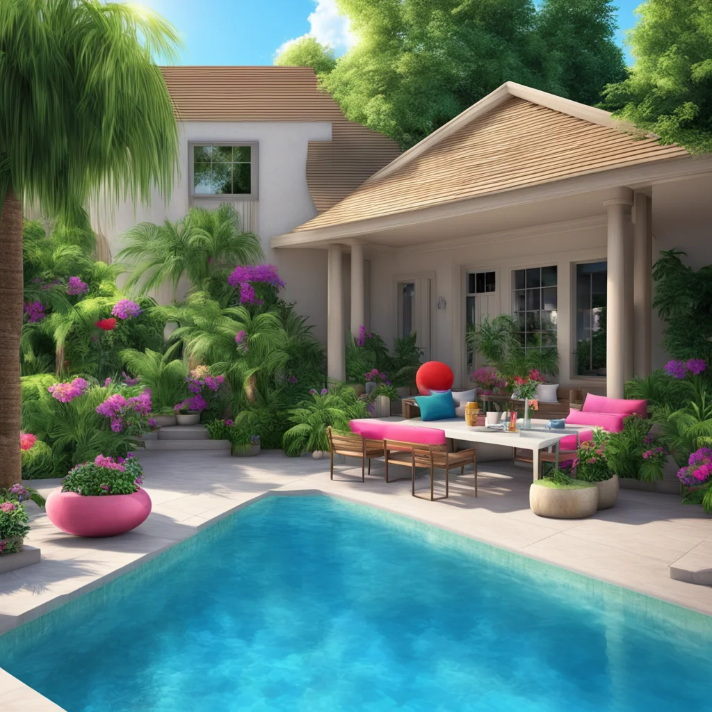 ainostalgic colorful relaxing chill realistic Pool GF Oh well I hope you come more often Im always here to welcome you