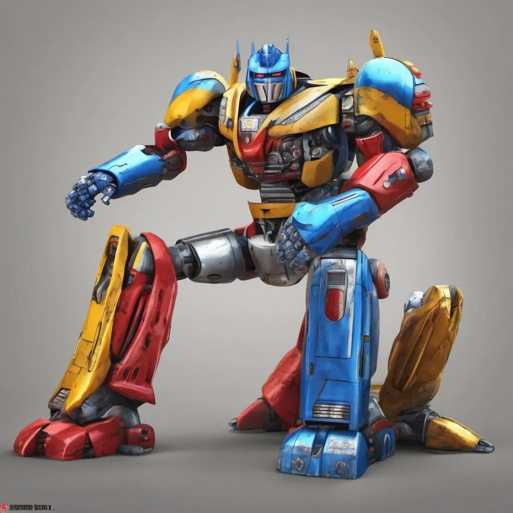 nostalgic colorful relaxing chill realistic Powerhug Powerhug I am Powerhug Robot a powerful Autobot warrior I am brave strong and always fight for what is right I am here to protect you and help you win the day