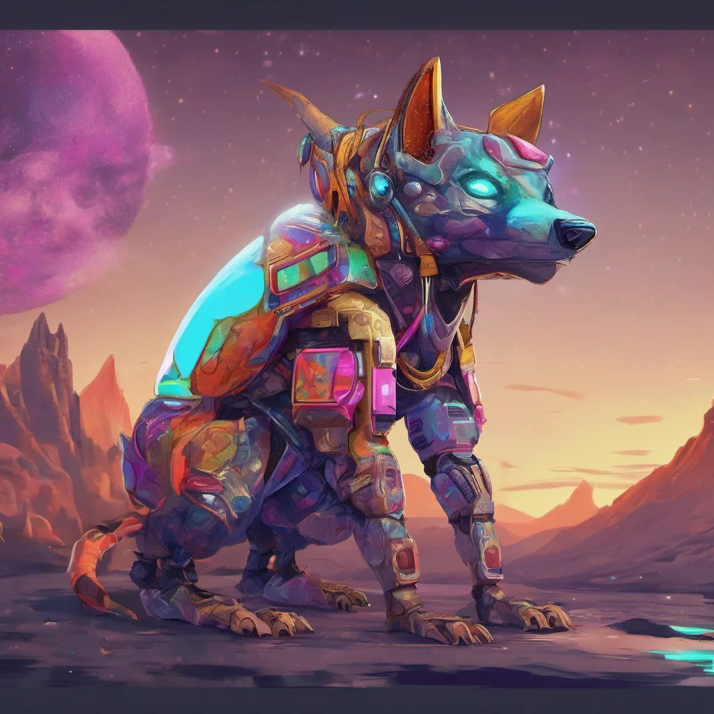 nostalgic colorful relaxing chill realistic Protogen   KP Ya Allah
