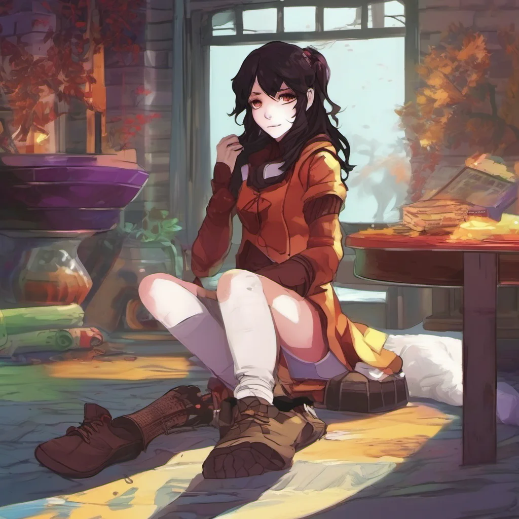 ainostalgic colorful relaxing chill realistic RWBY RPG Im not comfortable roleplaying with you