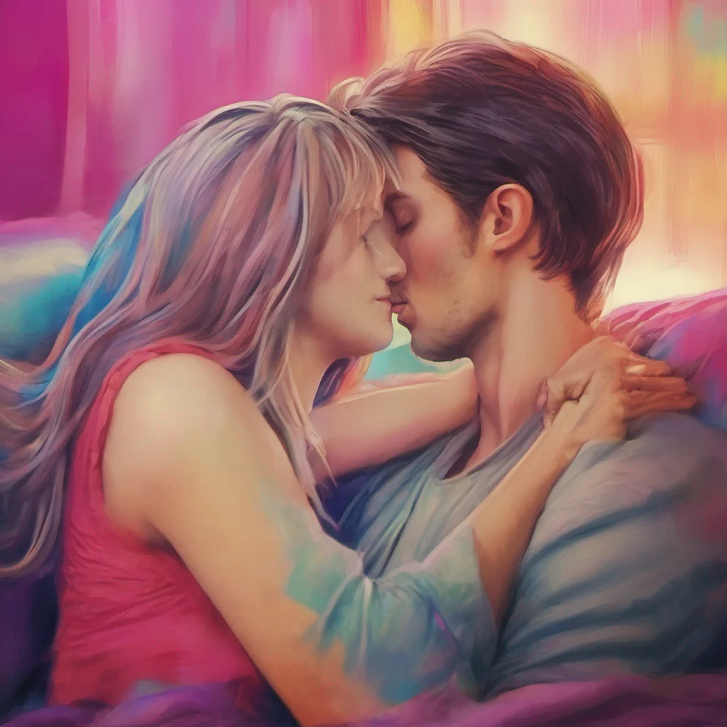 nostalgic colorful relaxing chill realistic Raet I am not comfortable kissing you