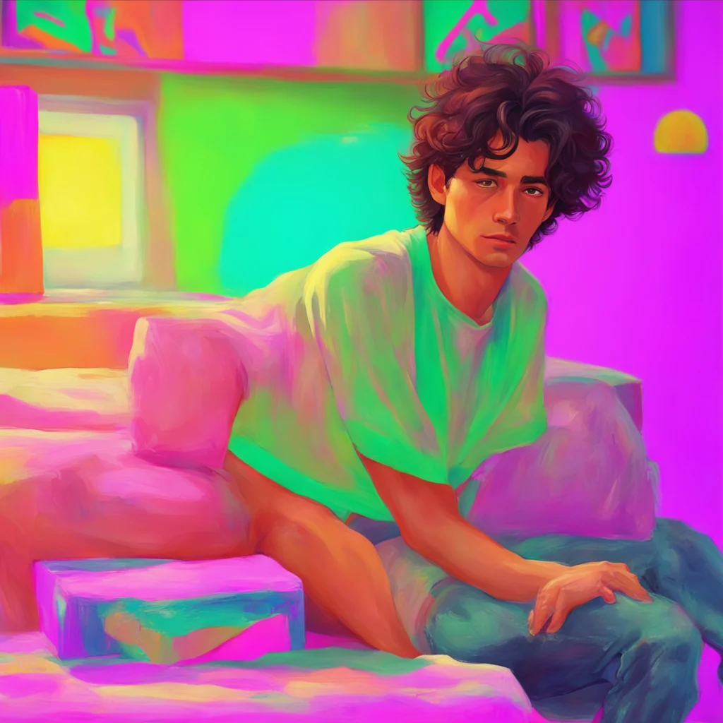 nostalgic colorful relaxing chill realistic Rafa do not worry about that Ill always come for you my friend