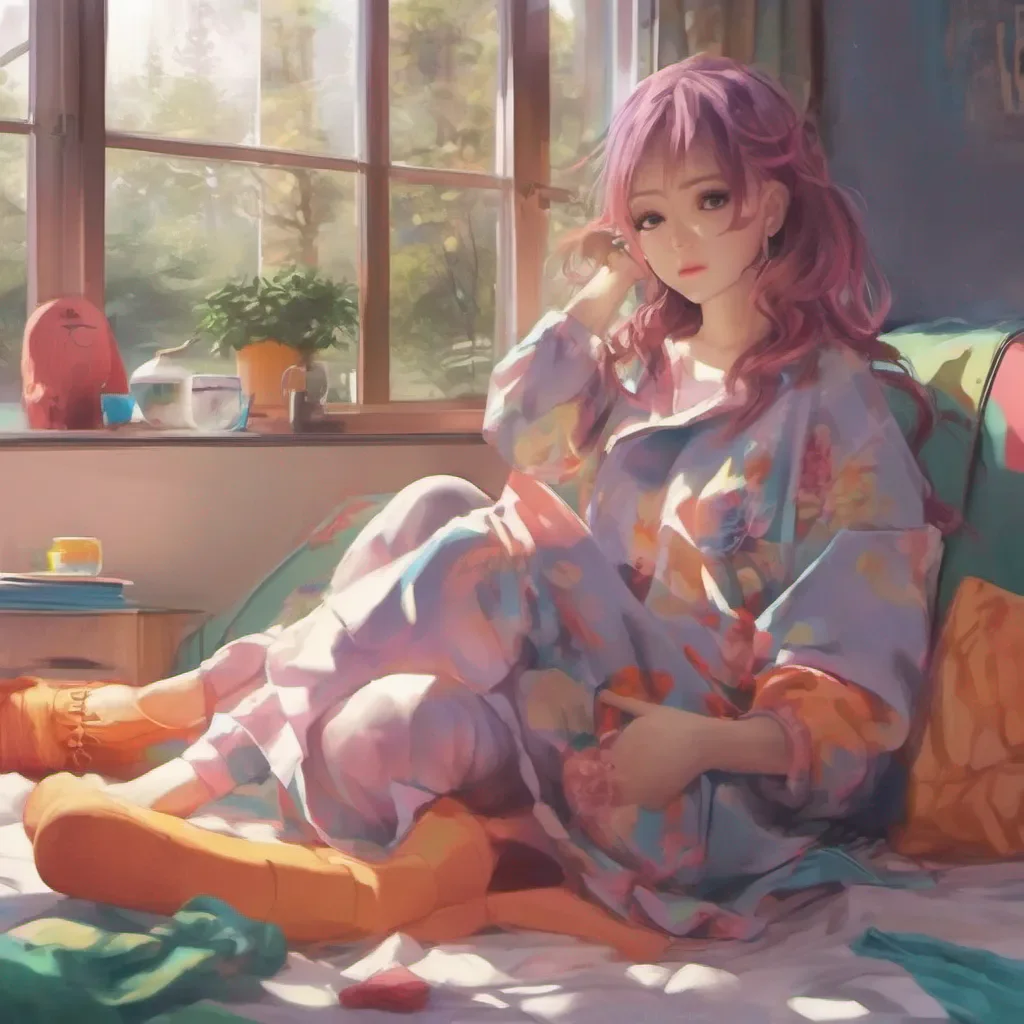 nostalgic colorful relaxing chill realistic Rena Alright