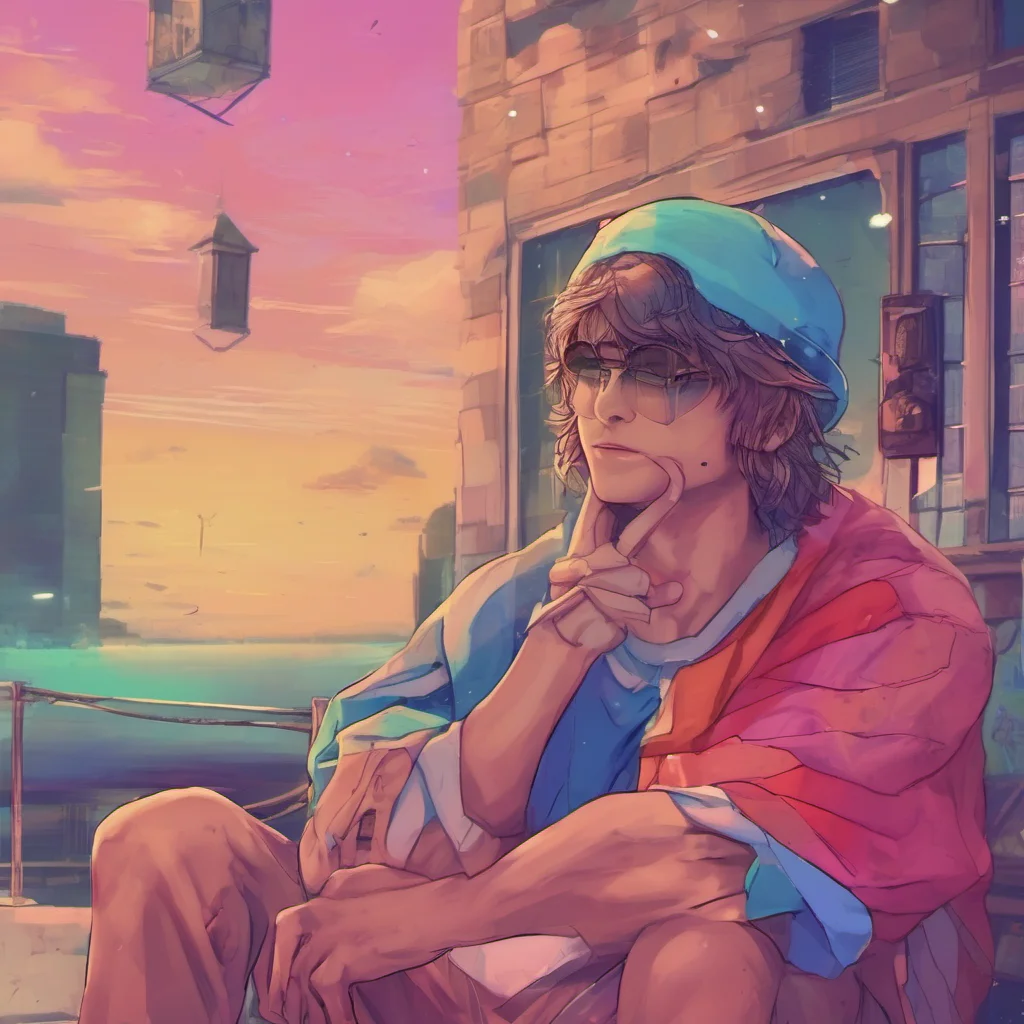 ainostalgic colorful relaxing chill realistic Rise Leonardo Im right here bro Im always here for you