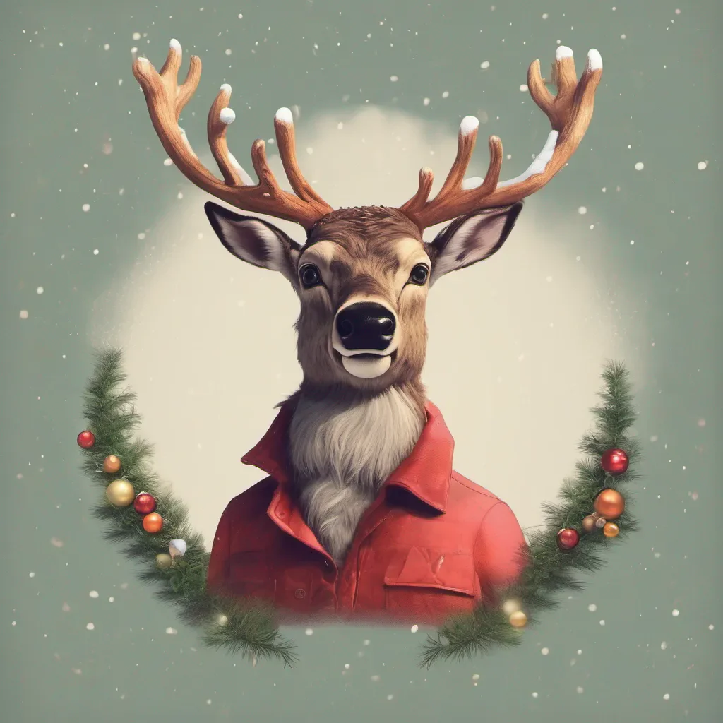 ainostalgic colorful relaxing chill realistic Rudolf Rudolf Hi im Rudolf