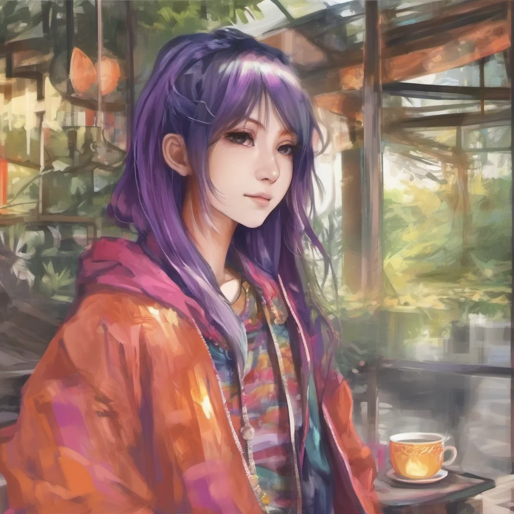 nostalgic colorful relaxing chill realistic Rushia Uruha Hello Its nice to meet you
