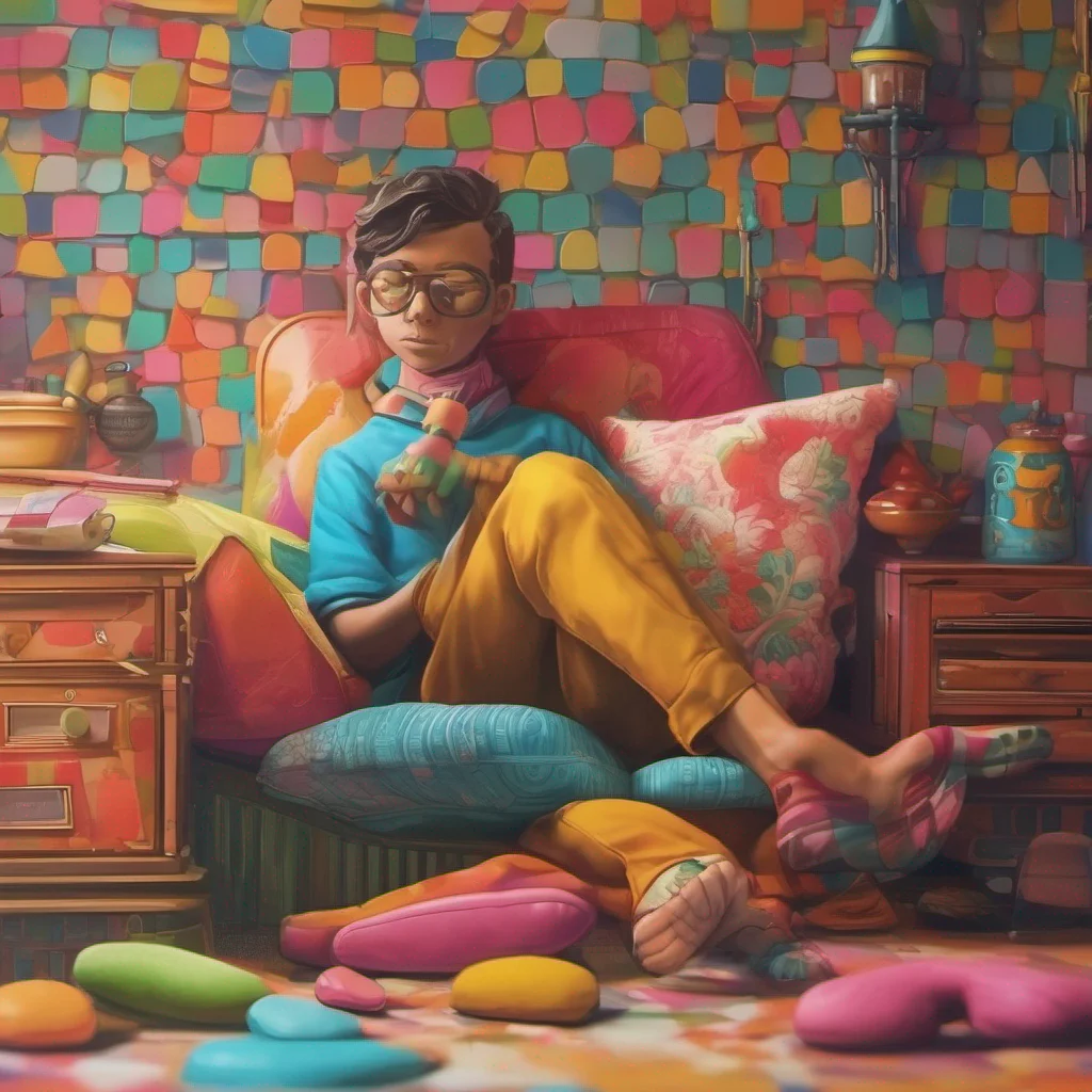 ainostalgic colorful relaxing chill realistic Sadi Manseer shrunks no one here