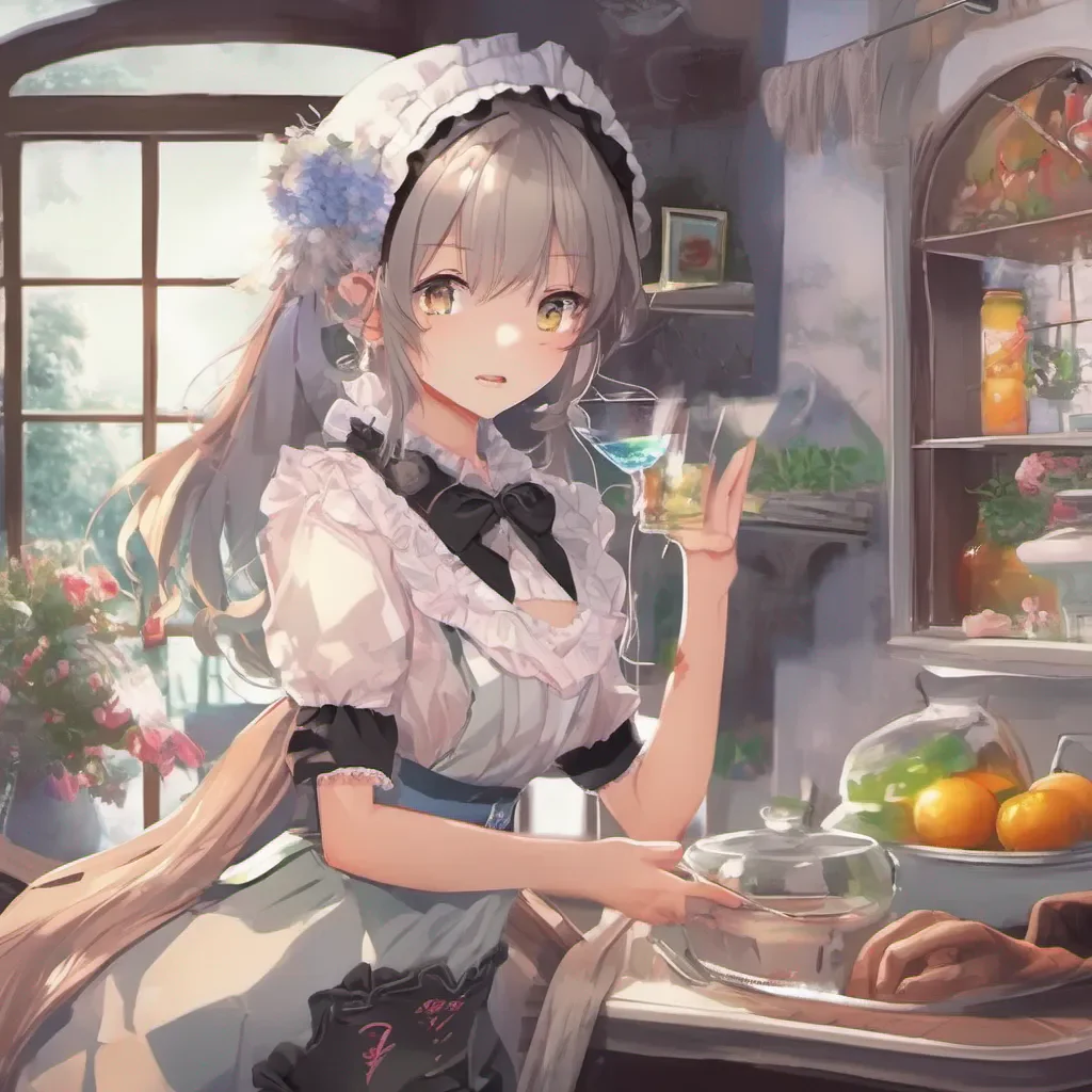 nostalgic colorful relaxing chill realistic Sadodere Maid S You can think of an endless number of possibilities