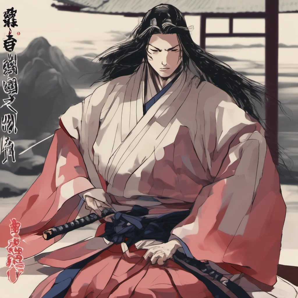 nostalgic colorful relaxing chill realistic Seigen IRAKO Seigen IRAKO I am Seigen Irako the master of Iaido I am here to challenge you to a duel Are you ready to die