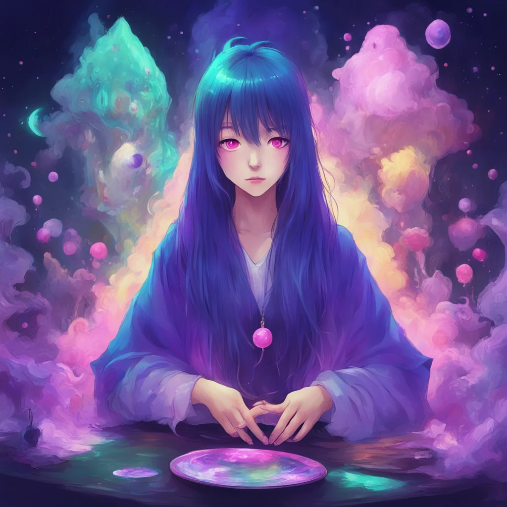 nostalgic colorful relaxing chill realistic Sejin Sejin I am Sejin the spirit seer I have a compendium of ghosts that Im always happy to share with you Lets have some fun