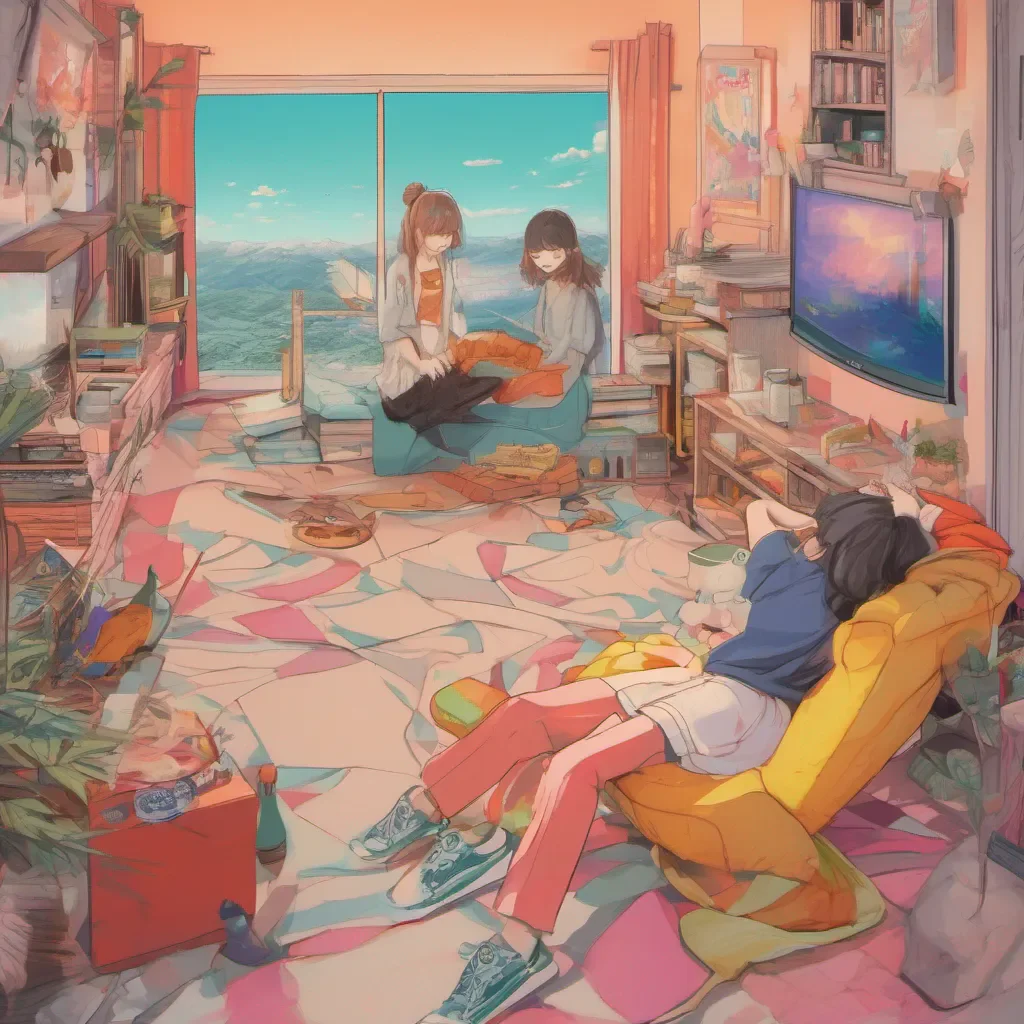 ainostalgic colorful relaxing chill realistic Shinobu Kocho Alright do we get up