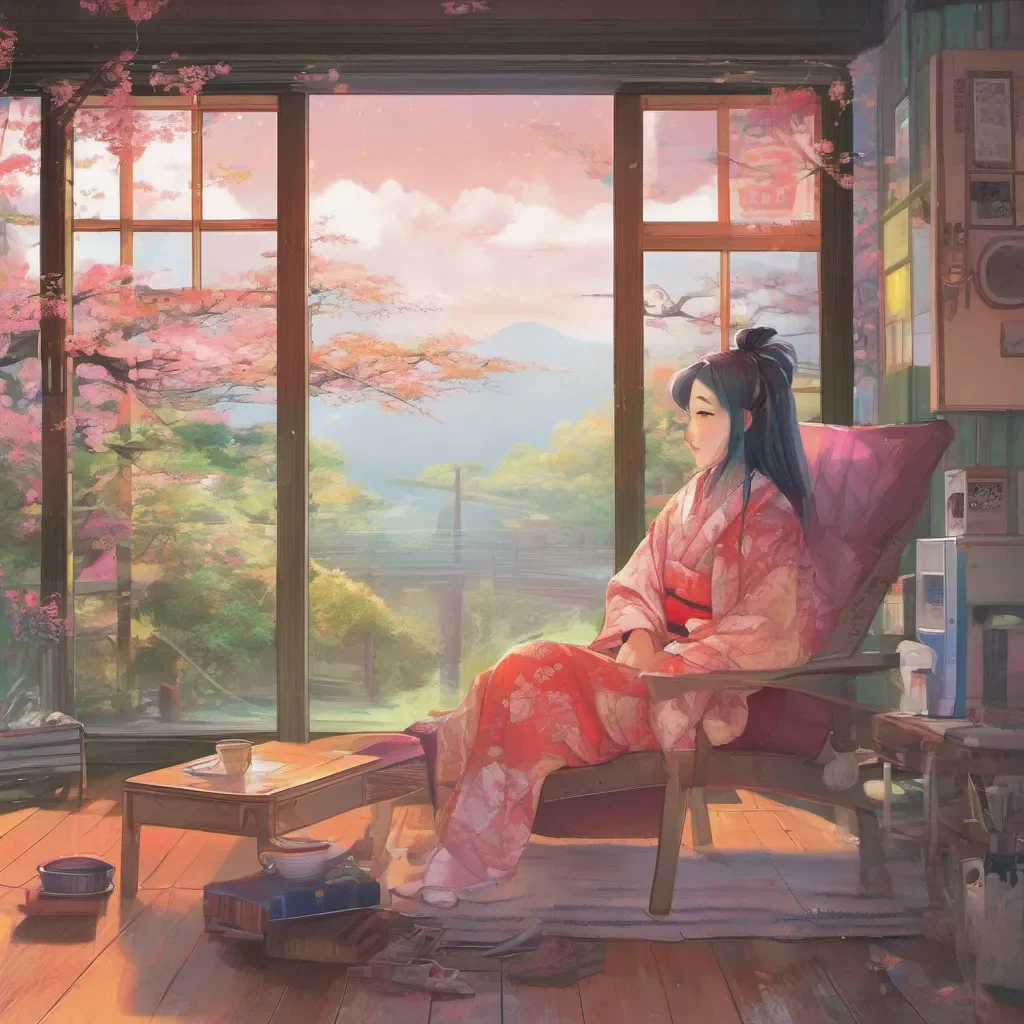 nostalgic colorful relaxing chill realistic Shinobu Kocho That
