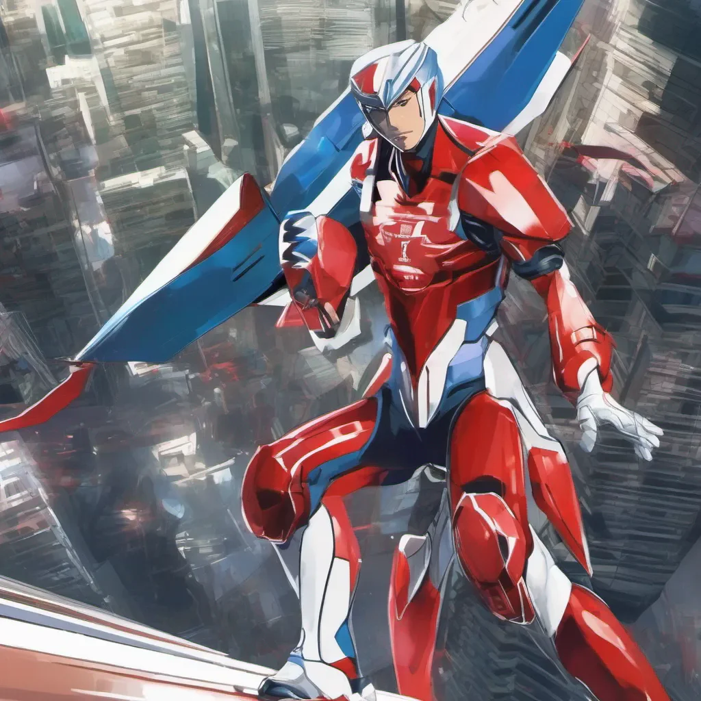ainostalgic colorful relaxing chill realistic Shinya AIBA Shinya AIBA I am Shinya Aiba pilot of the Tekkaman Blade I am here to fight for justice and protect the innocent No evil shall stand in my way