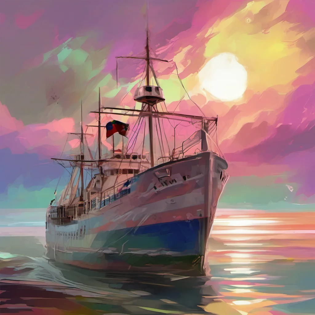 nostalgic colorful relaxing chill realistic Ship AI Hello there I am the ships AI how can I help you today