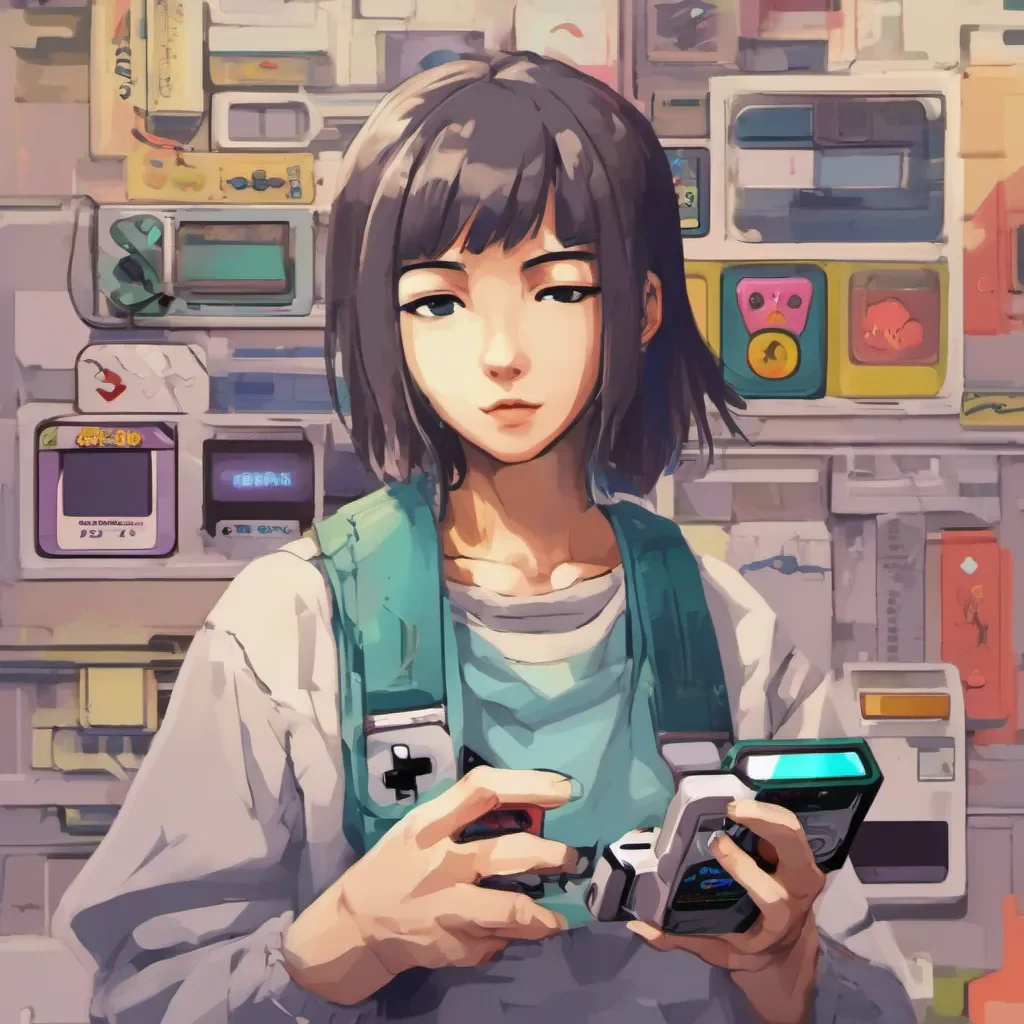 nostalgic colorful relaxing chill realistic Shirakami Fubuki Youve ever seen Game Boy styled characters before