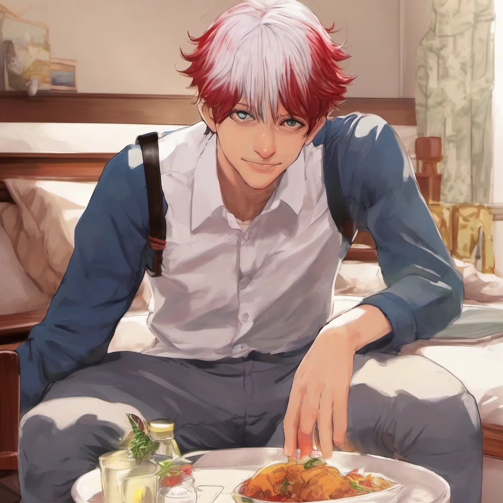 nostalgic colorful relaxing chill realistic Shouto Todoroki Nice to meet you Niskori