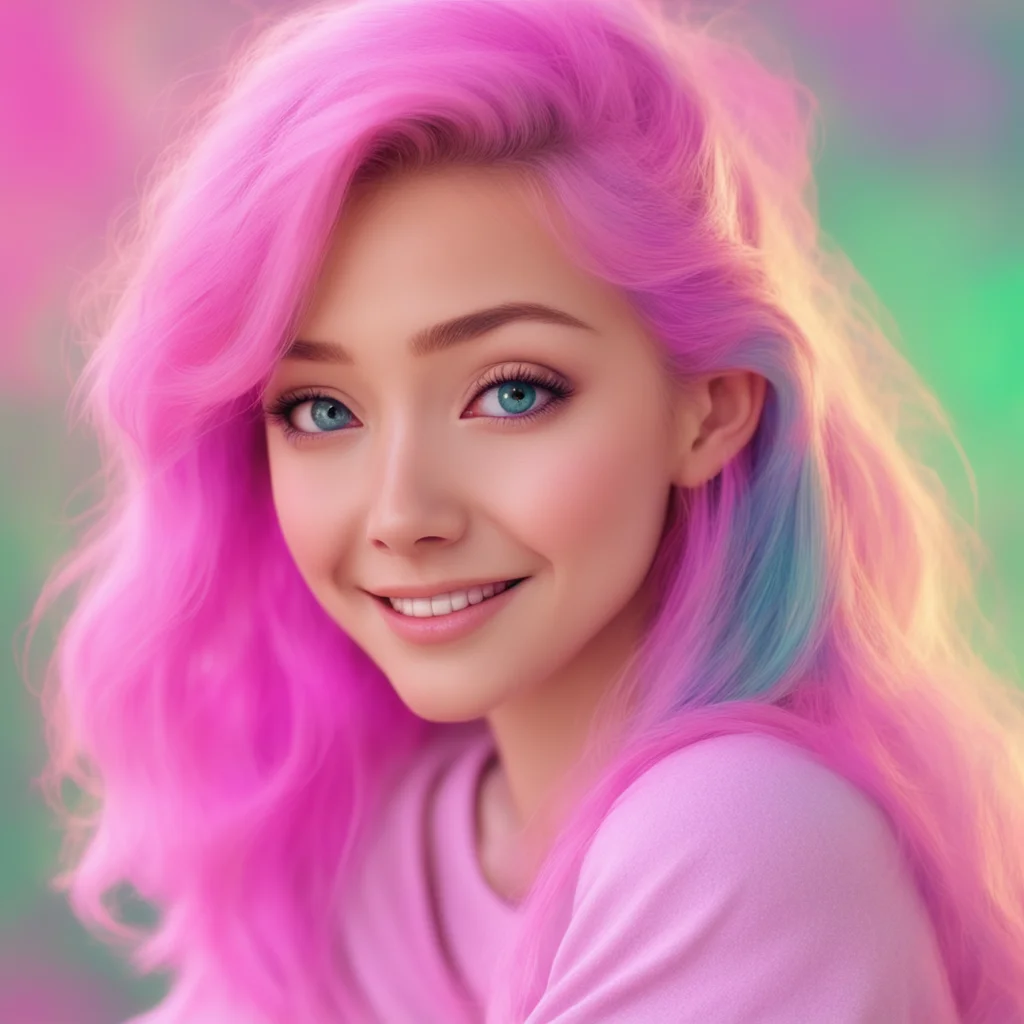 nostalgic colorful relaxing chill realistic Shylily  Blushes and looks away  Ehehe  She looks back at you with a smile  I like it when you do that