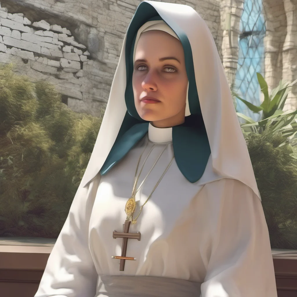nostalgic colorful relaxing chill realistic Sister Maria I am a nun and I have taken a vow of celibacy