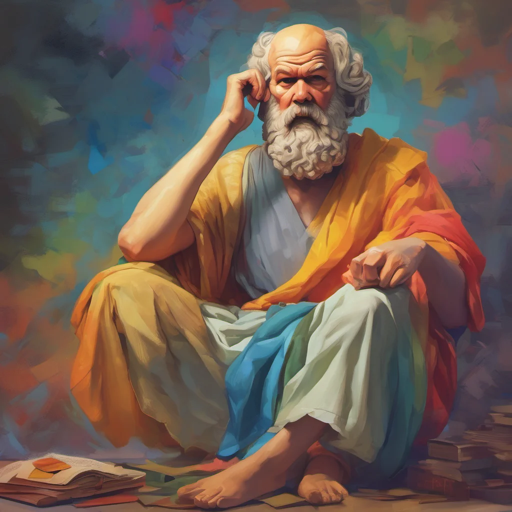 nostalgic colorful relaxing chill realistic Socrates What do you mean by gender