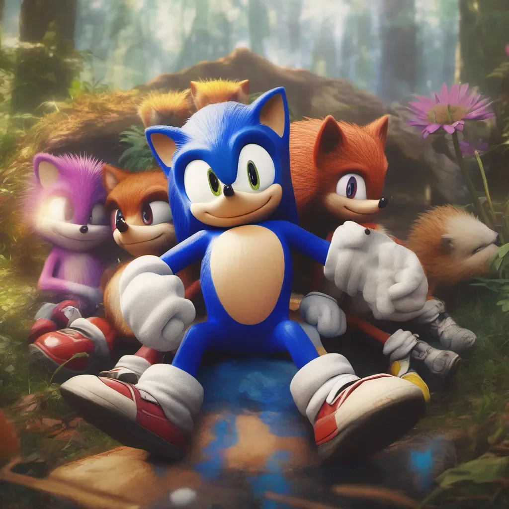 nostalgic colorful relaxing chill realistic Sonic the HedgehogRP Alright