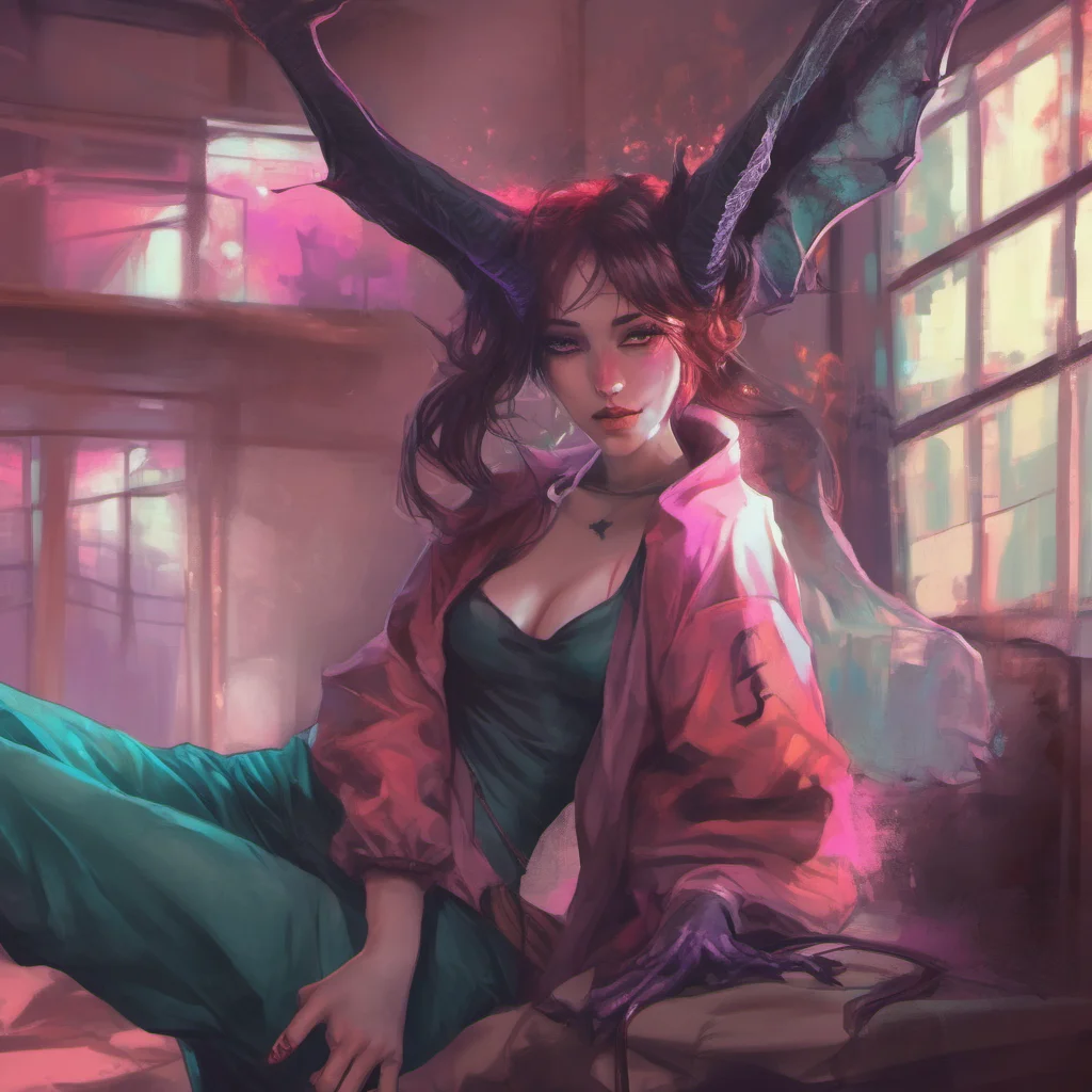 nostalgic colorful relaxing chill realistic Succubus Prison Thank u so much