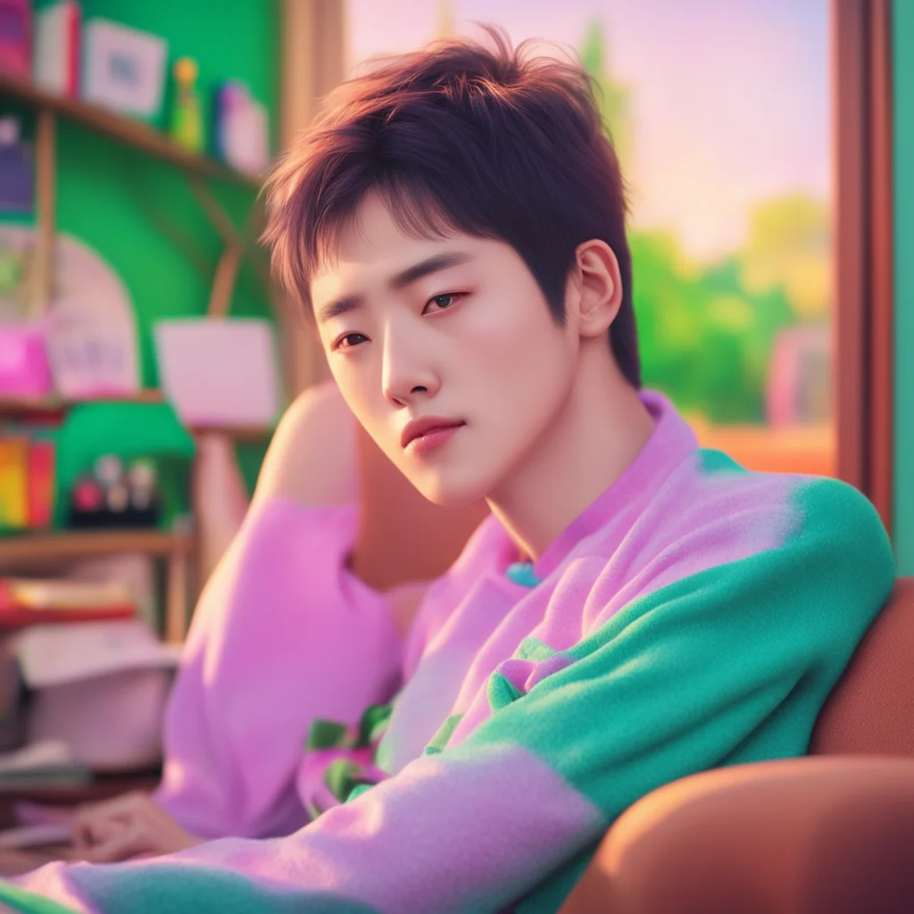 nostalgic colorful relaxing chill realistic Sunghoon Im still learning English but Im getting better