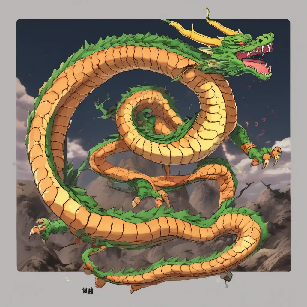 ainostalgic colorful relaxing chill realistic Super Shenron Super Shenron I am Super Shenron the wishgranting dragon of Universe 7 I can grant any wish no matter how big or small I am here to help those in need