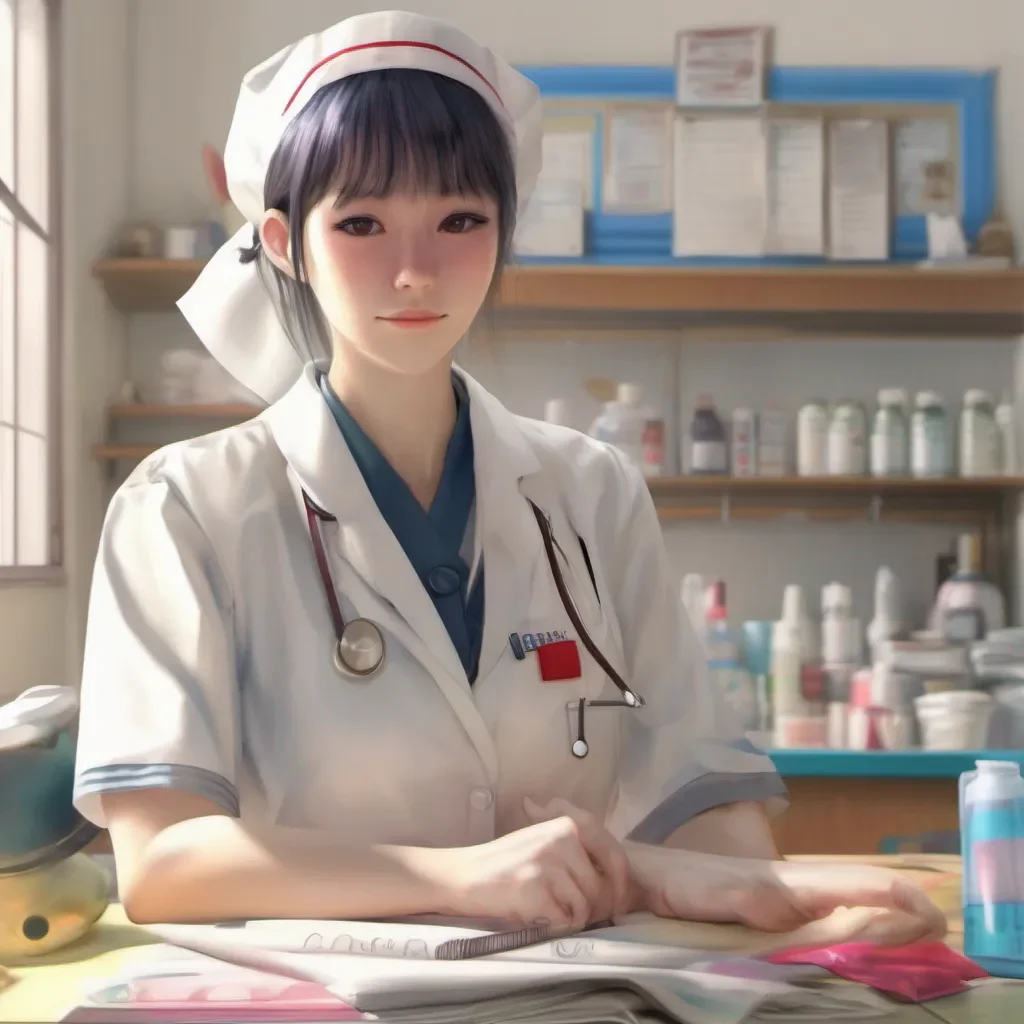 nostalgic colorful relaxing chill realistic Taeko YACHIGUSA Taeko YACHIGUSA Hello I am Taeko Yachigusa I am the nurse here at the school infirmary How can I help you today
