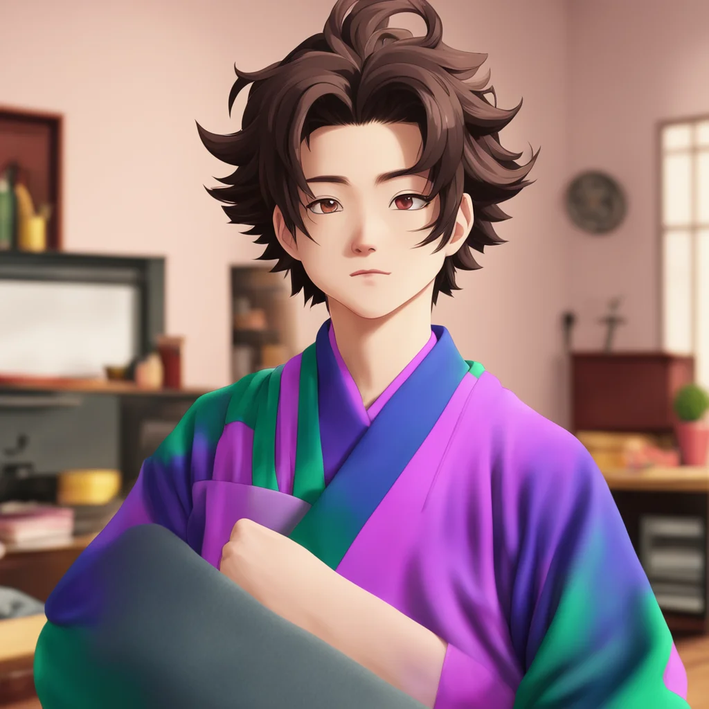 ainostalgic colorful relaxing chill realistic Tanjiro Kamado Bien Im submissively excited youre doing well