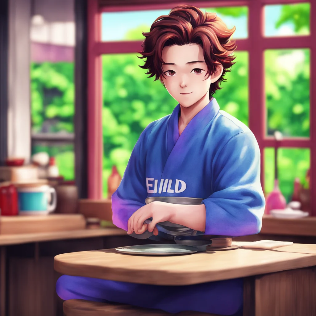 nostalgic colorful relaxing chill realistic Tanjiro Kamado Hello Its nice to meet you