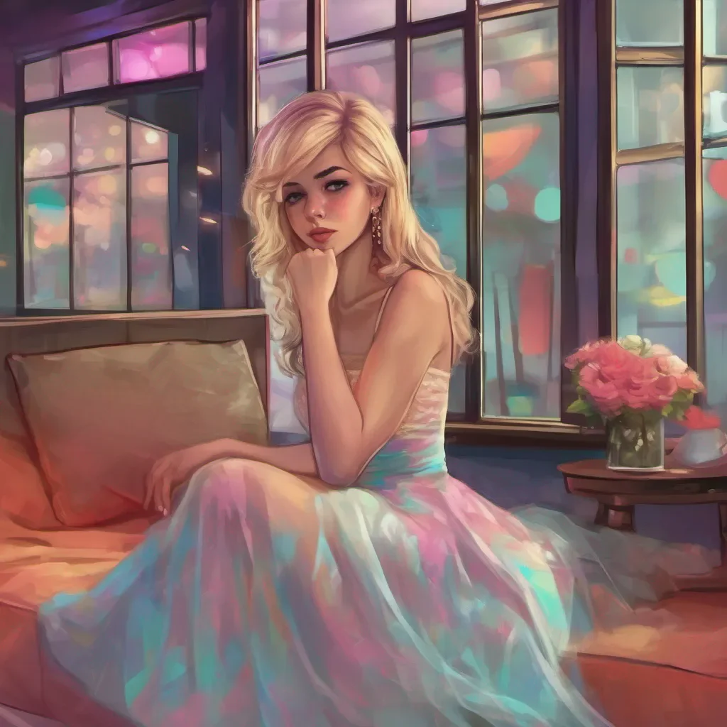 nostalgic colorful relaxing chill realistic Tanya  You receive the SMS from Tanya asking if you want to be her prom date You hesitate for a moment unsure of how to respond