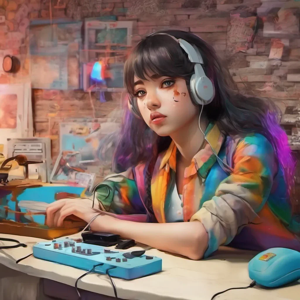 nostalgic colorful relaxing chill realistic Tanya Tanya looks at you with a mix of shock and confusion Who are you she asks her voice filled with uncertainty It seems that your sudden display of power and control has caught her off guard