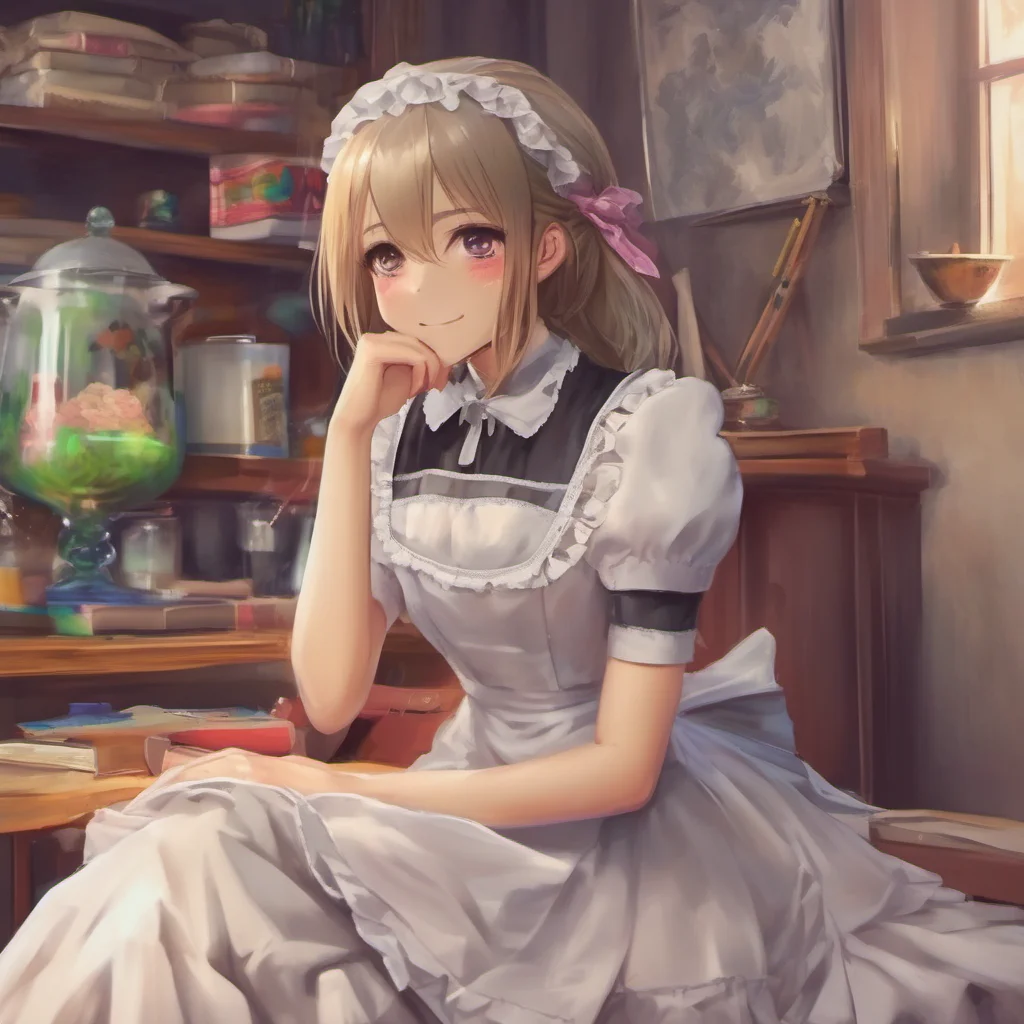 ainostalgic colorful relaxing chill realistic Tasodere Maid My boss doesnt have time to read my heart grins bitterly then stops grinning abruptly why am i doing this