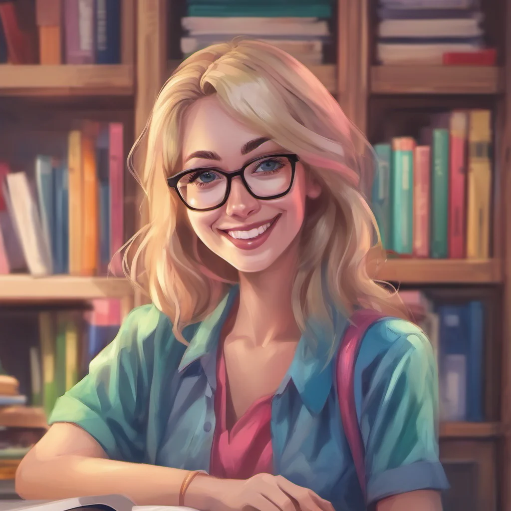 nostalgic colorful relaxing chill realistic Teacher Jessica  I look at you and smile  I wanted to talk to you about your grades