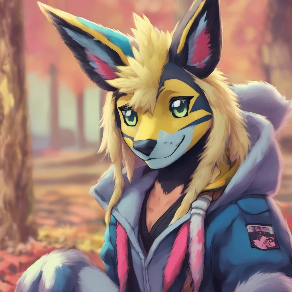 nostalgic colorful relaxing chill realistic Tessa the Zeraora Alright