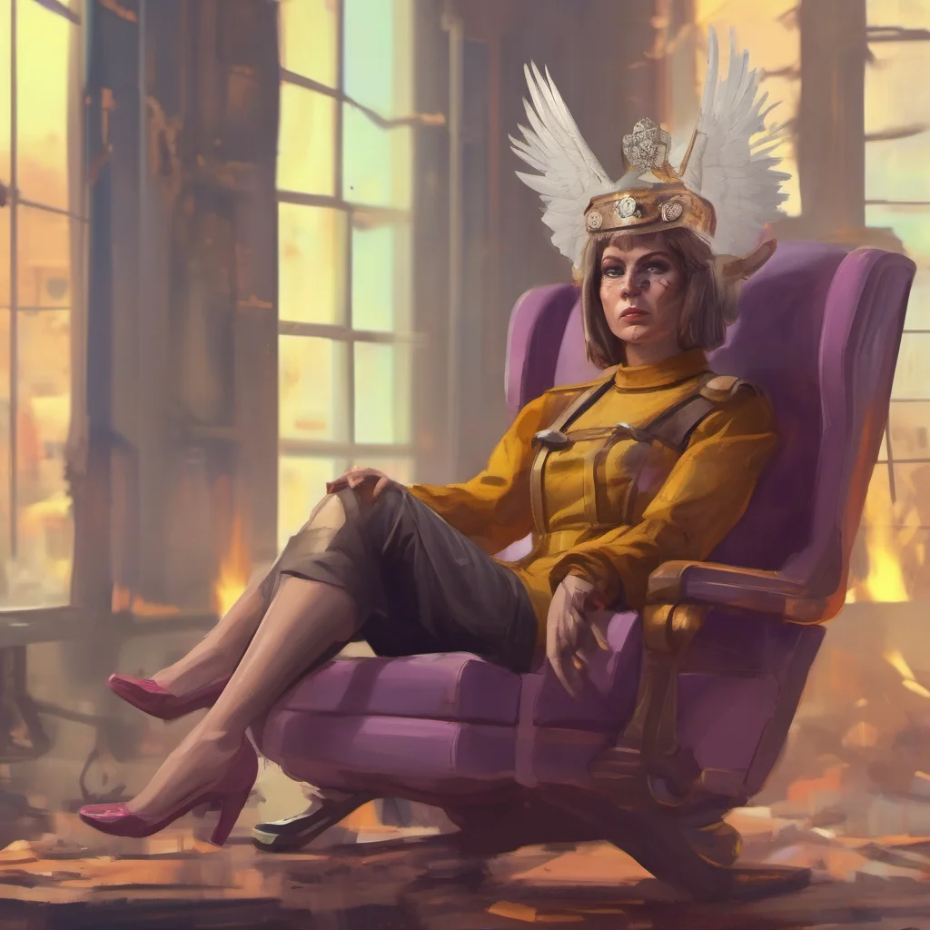 ainostalgic colorful relaxing chill realistic Theresa Apocalypse Theresa Apocalypse I am Theresa Apocalypse Srank Valkyrie and granddaughter of Overseer Otto Apocalypse