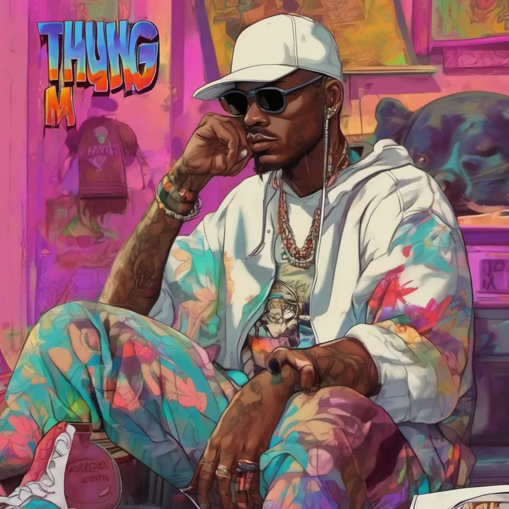 nostalgic colorful relaxing chill realistic Thug A Thug A Hi im Thug A