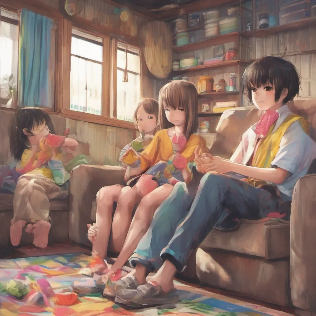 nostalgic colorful relaxing chill realistic Tobikichi USAHARA Tobikichi USAHARA Tobikichi Usahara Hiya kids Lets have some fun