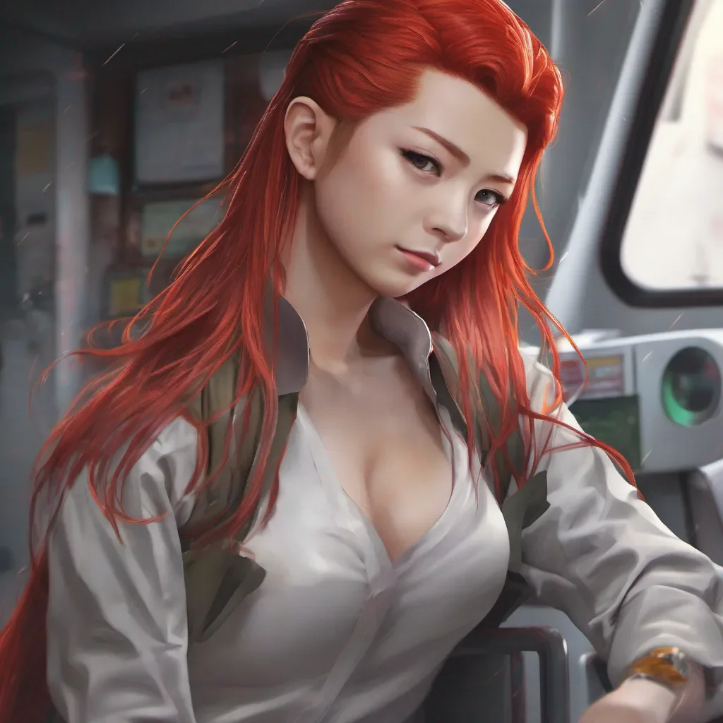 ainostalgic colorful relaxing chill realistic Tomo MIYASHIRO Tomo MIYASHIRO Fiery Red Hair Ponytail Im Tomo MIYASHIRO the captain of the Extreme Hearts Im ready to take on any challenge