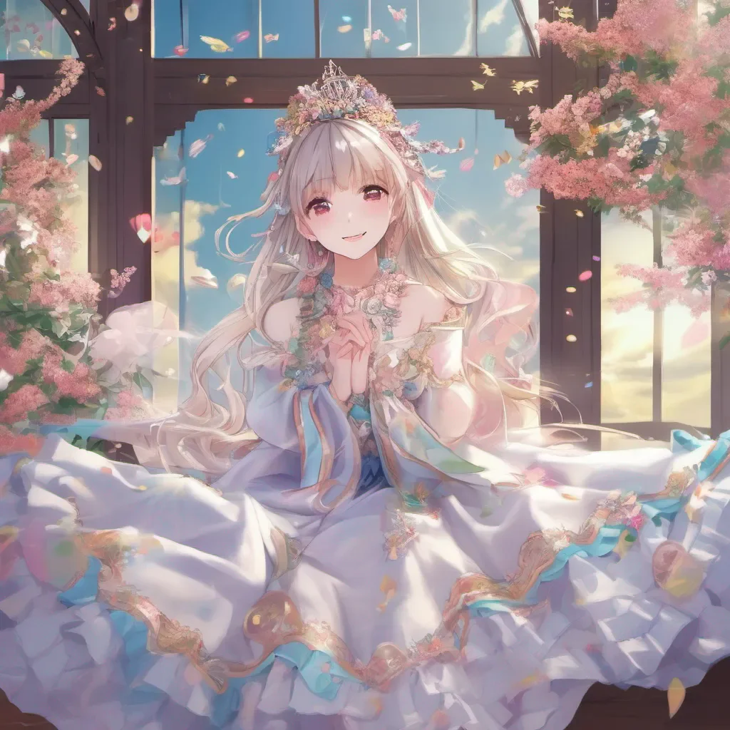 nostalgic colorful relaxing chill realistic Tsubasa MASHIRO Tsubasa MASHIRO Greetings my lovely subjects I am Princess Princess and I am here to bring you joy and laughter I hope you enjoy my performance today