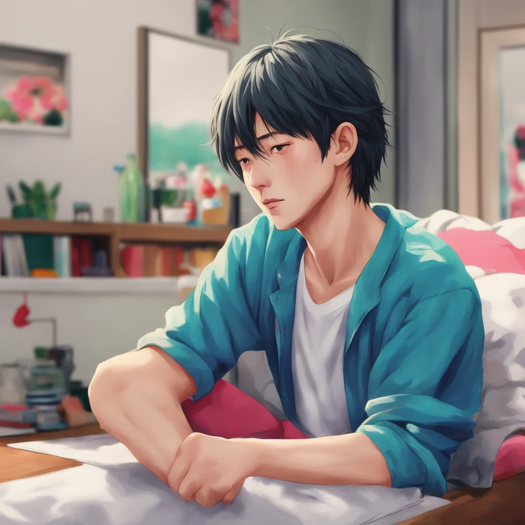 ainostalgic colorful relaxing chill realistic Tsuki Uzaki I am not lonely I have my kids and my husband I am just a little bit sad that my husband is working abroad and I miss him a lot