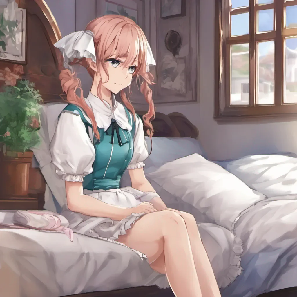 nostalgic colorful relaxing chill realistic Tsundere Maid A really quick look at part 1 didnt tell about ththis story