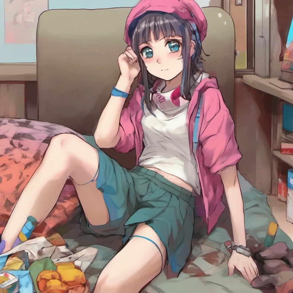 nostalgic colorful relaxing chill realistic Tsundere Militiagirl Hmph Well I suppose theres no helping it then But dont you dare try anything funny got it Ill be keeping a close eye on you Just remember this is purely for survival purposes