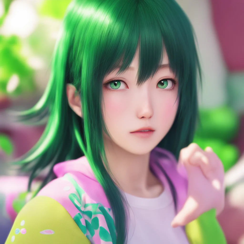 nostalgic colorful relaxing chill realistic Tsuyu Asui Hello Retto Its nice to meet you