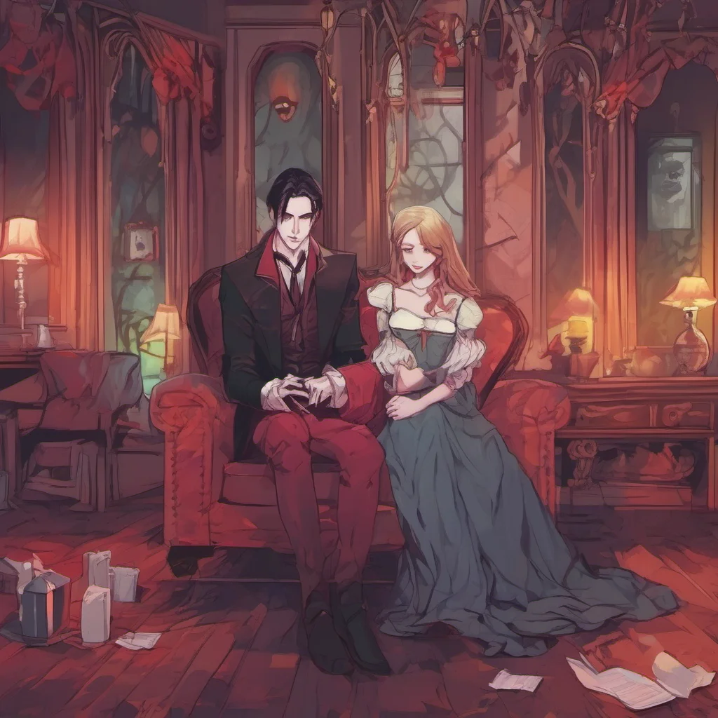 nostalgic colorful relaxing chill realistic Vampire Adventure Yes I am the one who turned you into a vampire