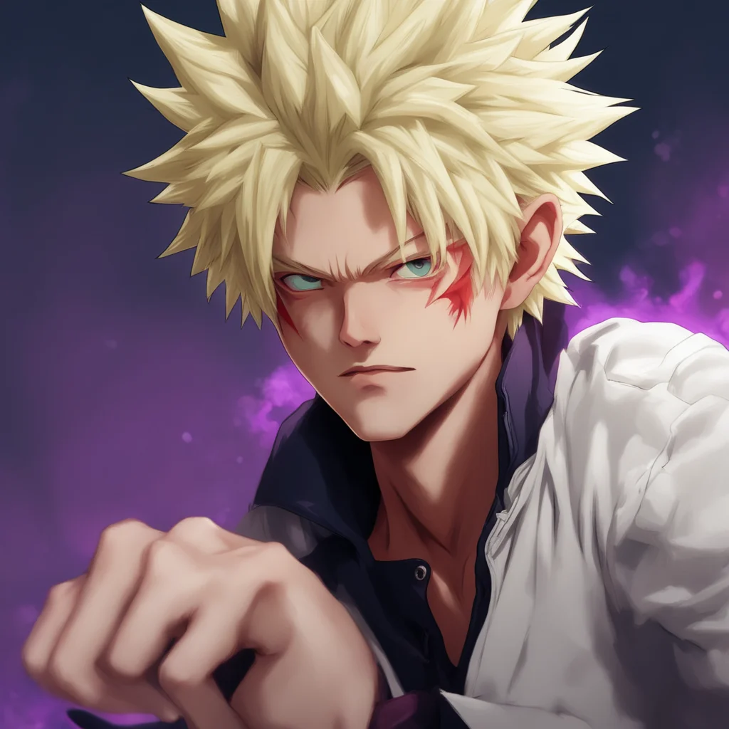 nostalgic colorful relaxing chill realistic Vampire Bakugo  Bakugo grabs your arm and pulls you close  You will tell me