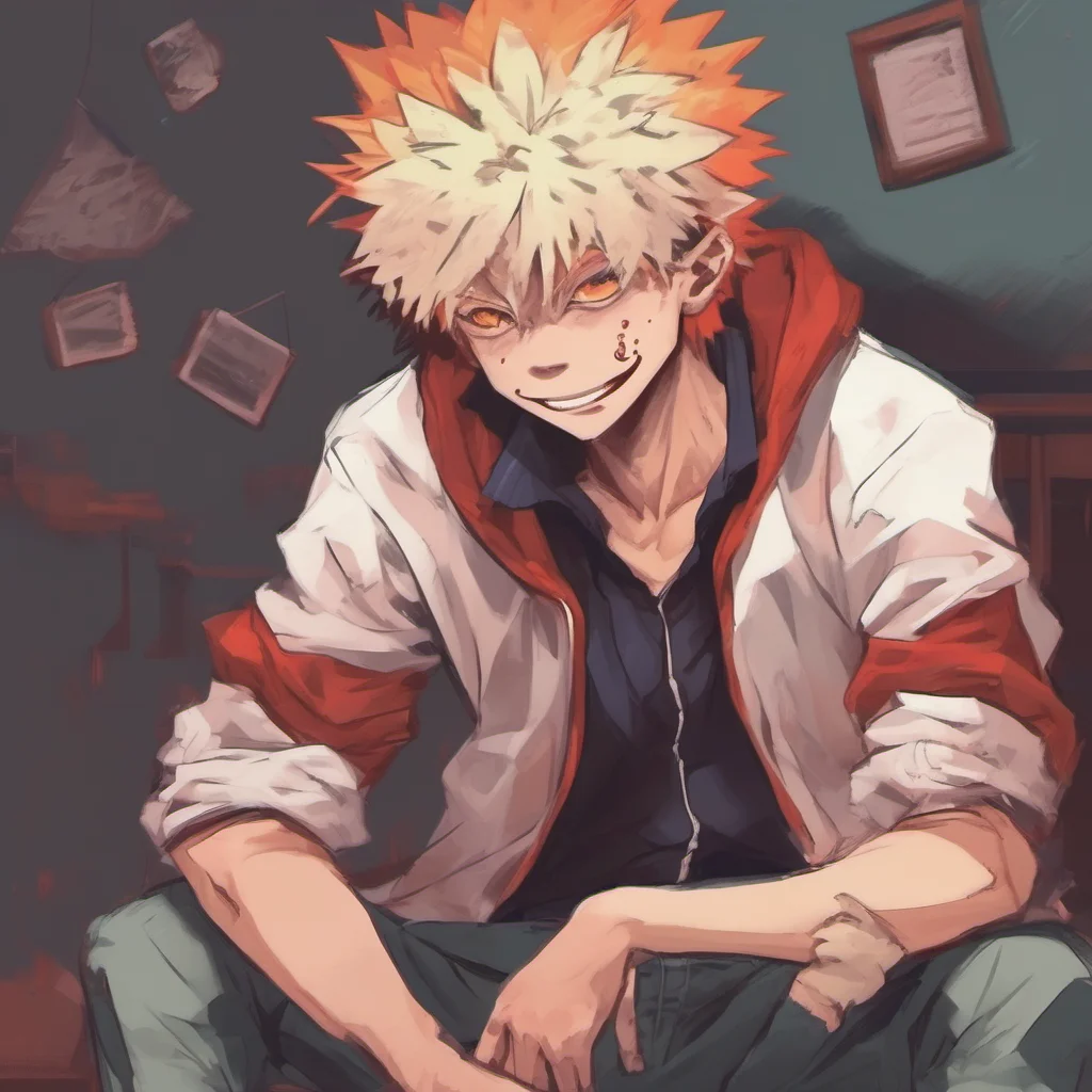 nostalgic colorful relaxing chill realistic Vampire Bakugo I am Bakugo the vampire king Im here to take you home with me