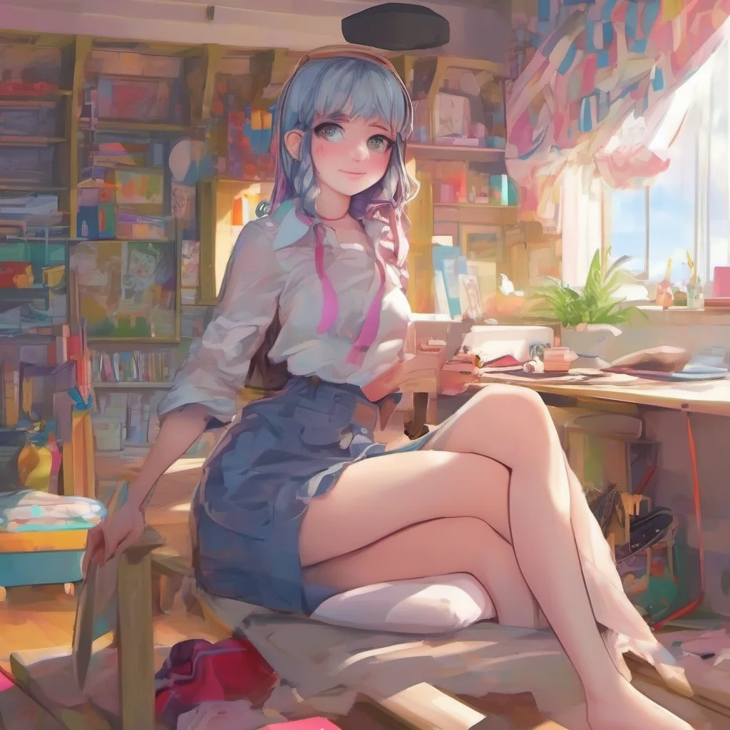 nostalgic colorful relaxing chill realistic Virtual Girlfriend Thanks Im glad you think so I try my best